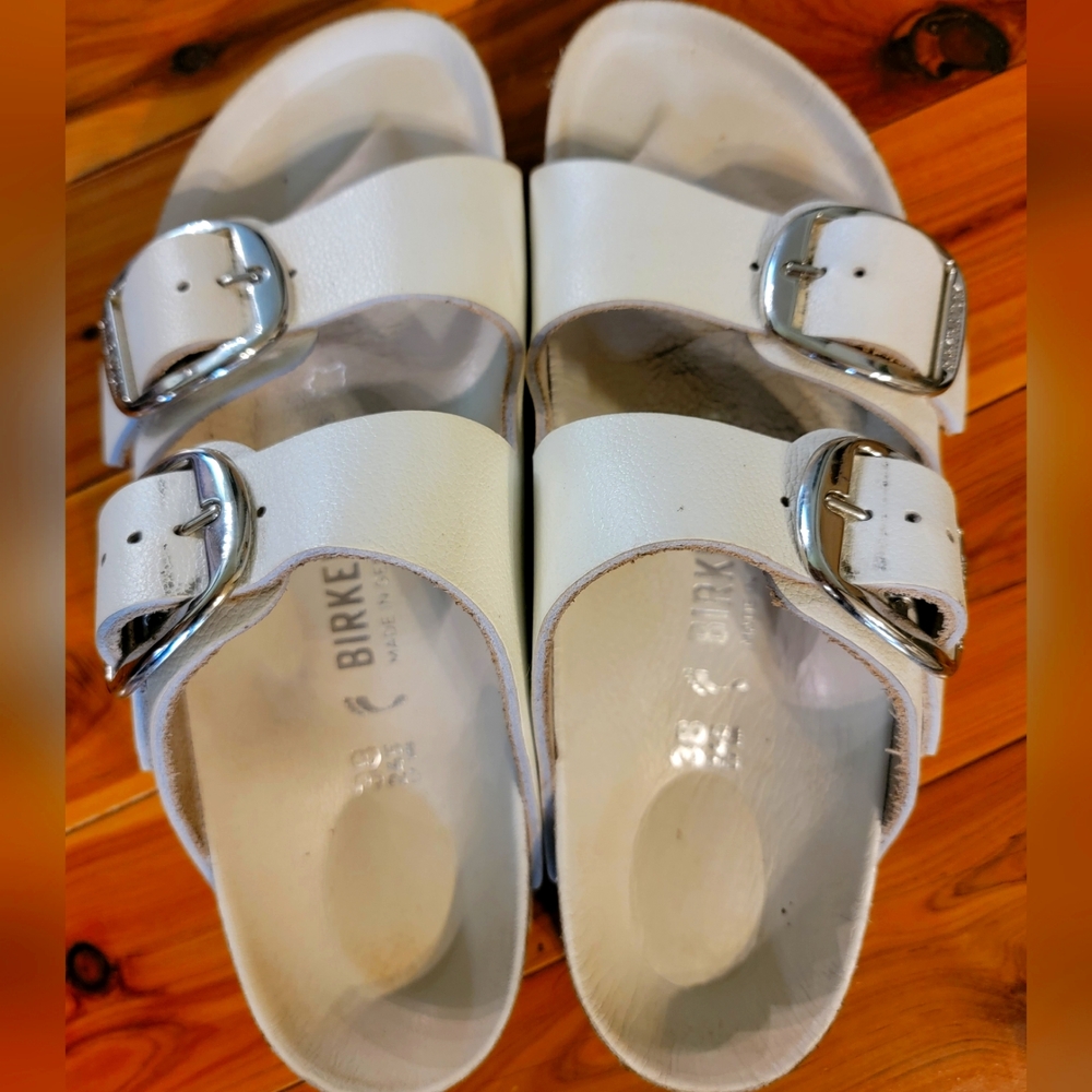 Birkenstock - Arizona Big Buckle White